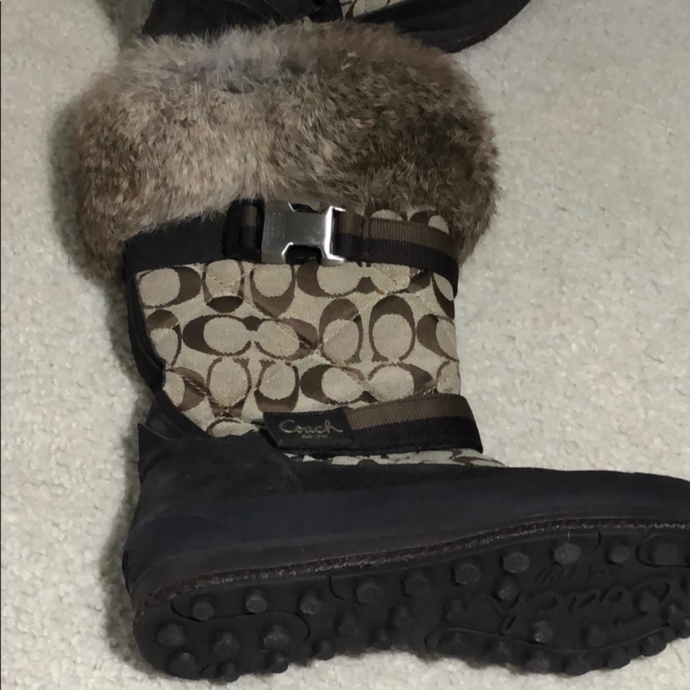 Coach Marietta Winter Boots size 8.5
